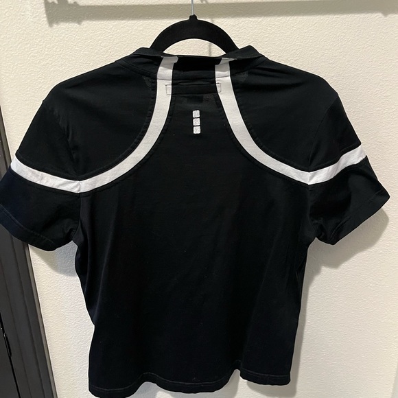 Jamie Sadock Black and White Short Sleeve Top Size Small - Picture 2 of 3